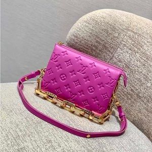 Brand new Louis Vuitton Coussin BB Pink M59396